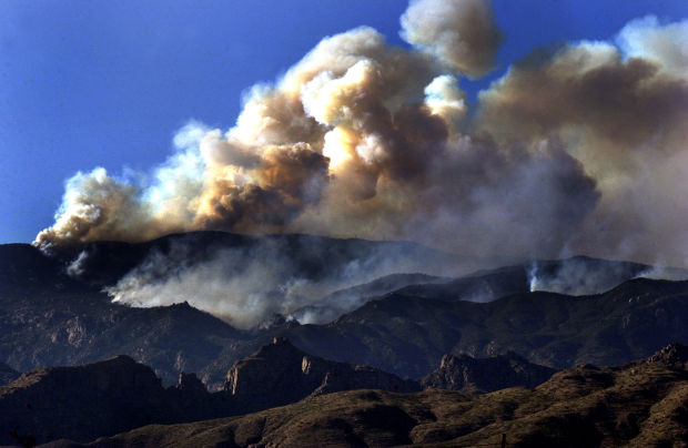 The Aspen Fire in 2003