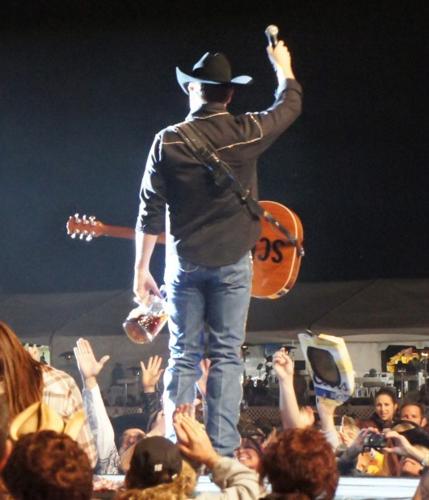 Toasting a country music