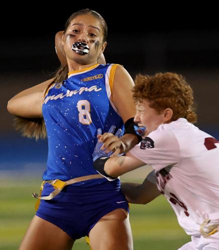 Marana vs Desert Ridge, girls flag football