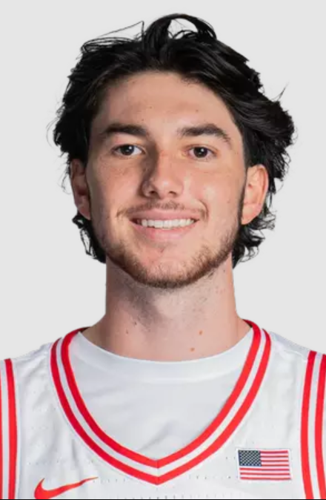 Jackson Francois, Arizona men's basketball headshot 2025