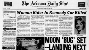 Arizona Daily Star front pages: Chappaquiddick