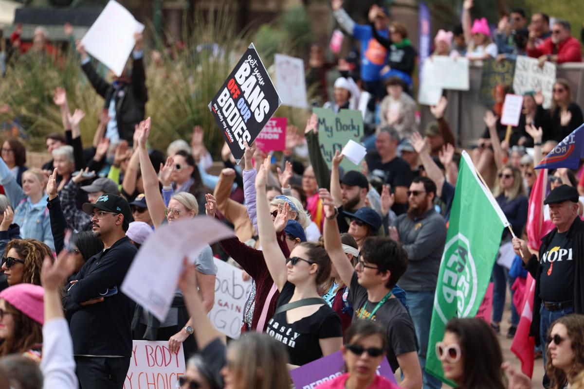 Phoenix hosts ‘National’ Women’s March, as abortion debate moves to Arizona