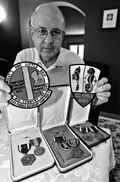 Pueblo crew, seized by N. Korea in '68, still bitter before reunion  