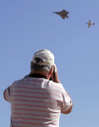 Birds of prey in Tucson skies