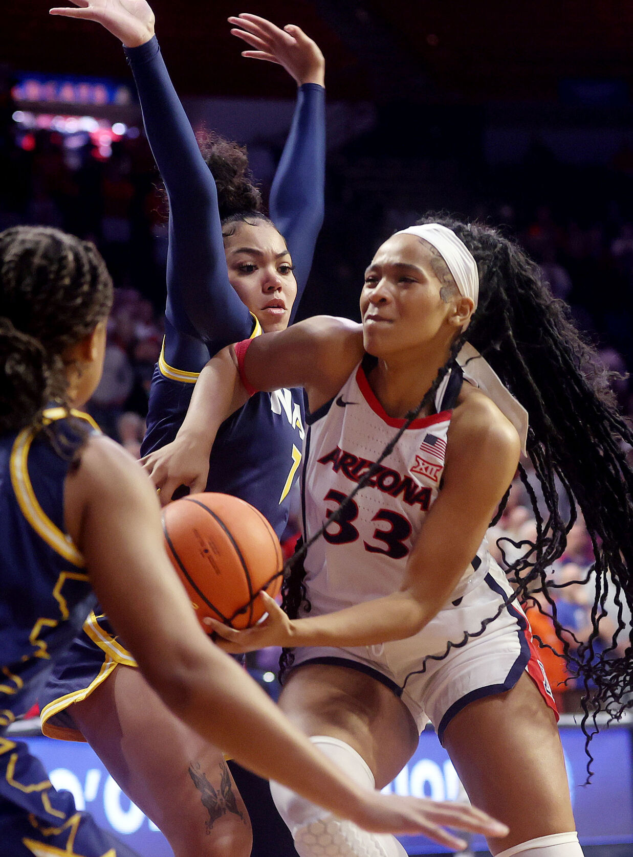 Layla Davis U of A's lax defensive effort vs. NAU has Becky Burke fuming