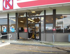 car into store