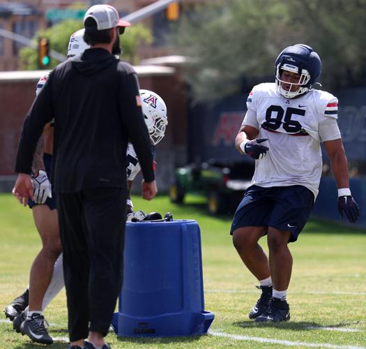 Spring football practice