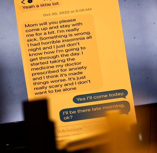 A copy of a text Clancy sent her mother asking for help.

The Lindsay Clancy trial in Plymouth Superior Court, Plymouth, Ma.