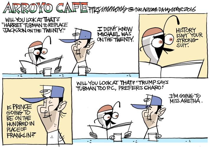 Daily Fitz Cartoon: Arroyo Cafe