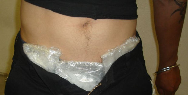 Morley crossing meth bust