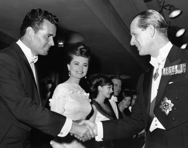 James Garner, Prince Philip, Sylva Koscina