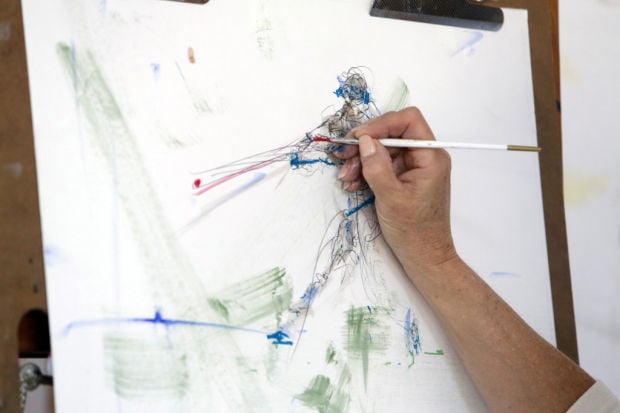 Painter Patricia Redding