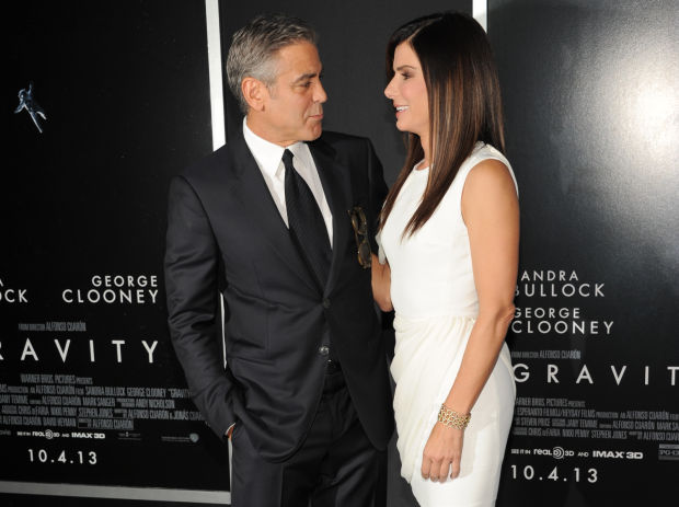 George Clooney, Sandra Bullock 2013