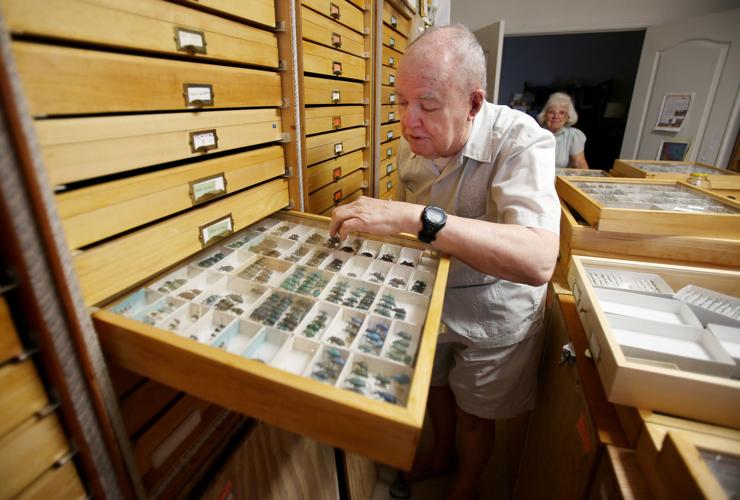 Entomologists Charlie and Lois O'Brien