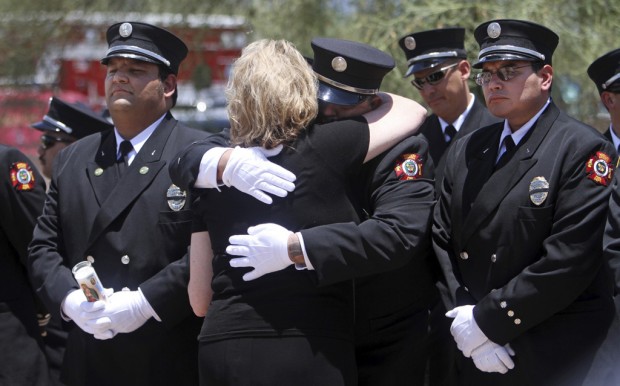 Funeral held for firefighter killed in unsolved hit-run    