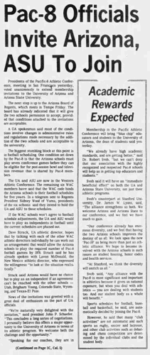 Arizona joins Pac-10 (copy)