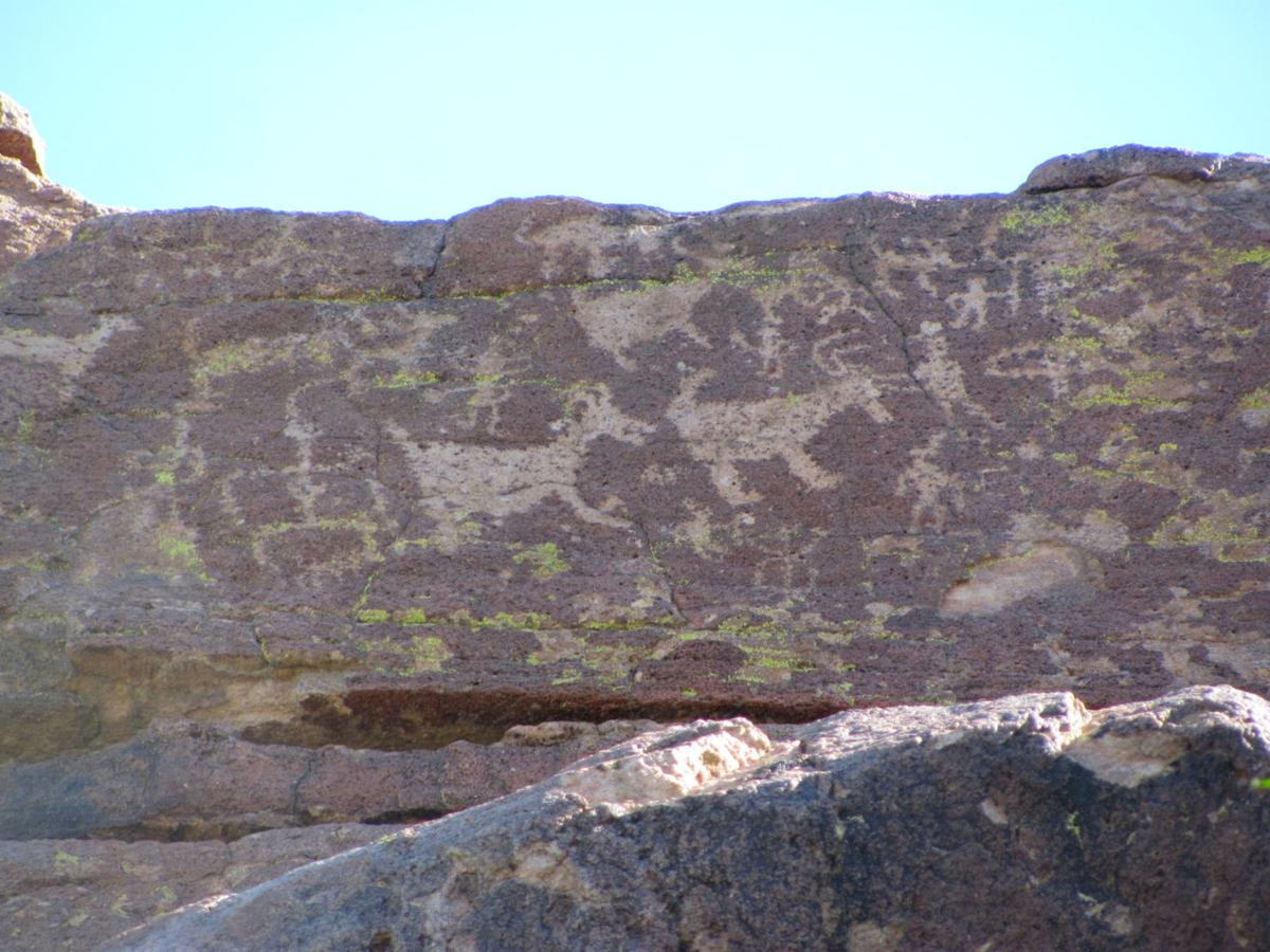 Petroglyphs at Picture Rocks