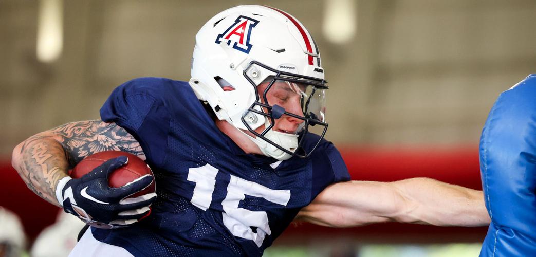 Spring football practice continues