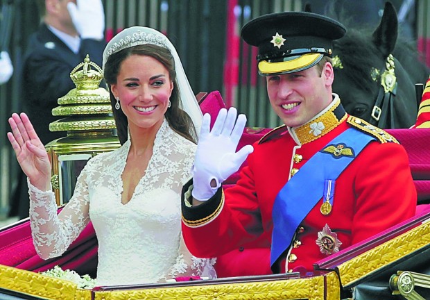 Wedding filled with pageantry, tenderness   