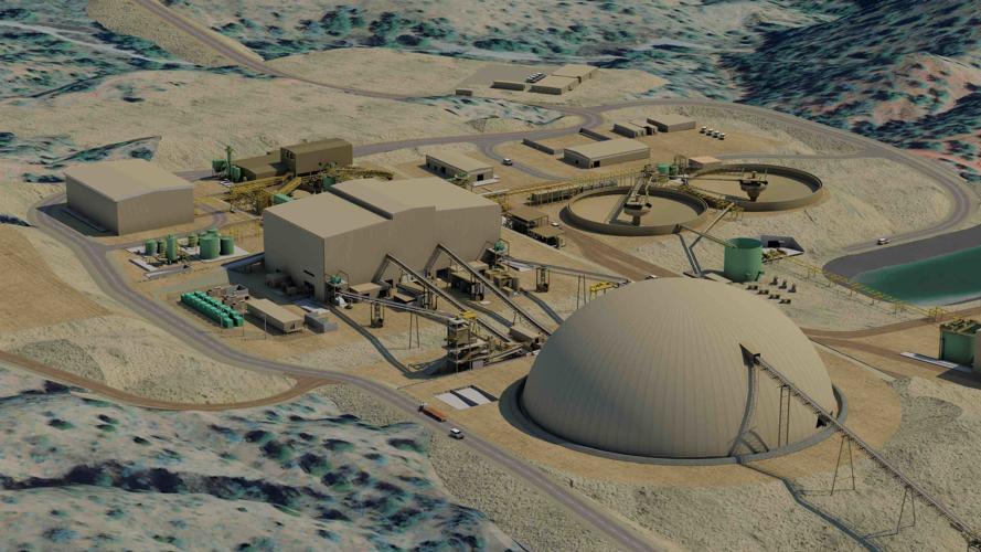 Rosemont Mine rendering