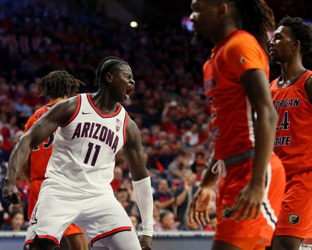 Arizona Wildcats men's basketball vs. Morgan State Bears (copy)