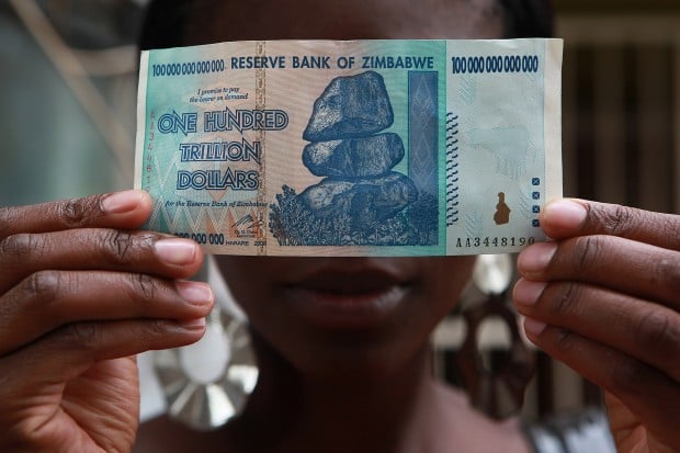 Zimbabwe's 'Zimdollars' gain value as a curiosity   