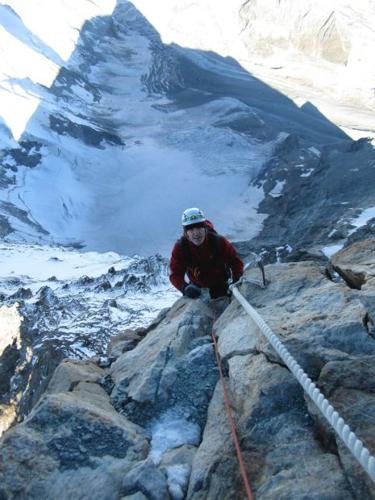 High on the Matterhorn