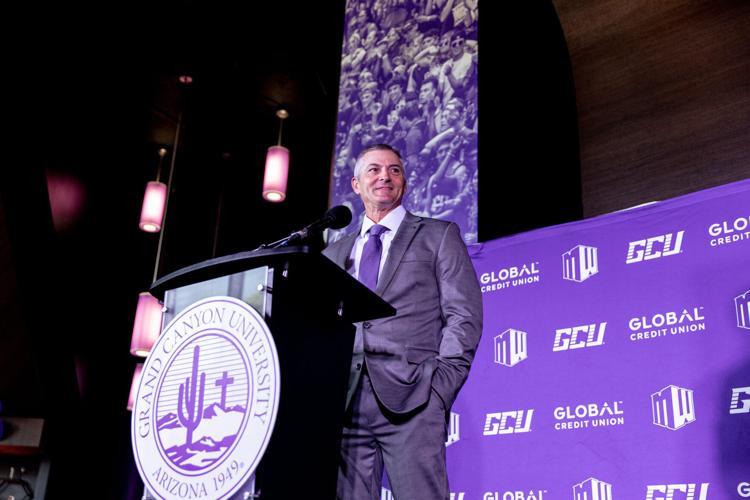 Steve Bieser was introduced as the head baseball coach at Grand Canyon University on June 4, 2026.