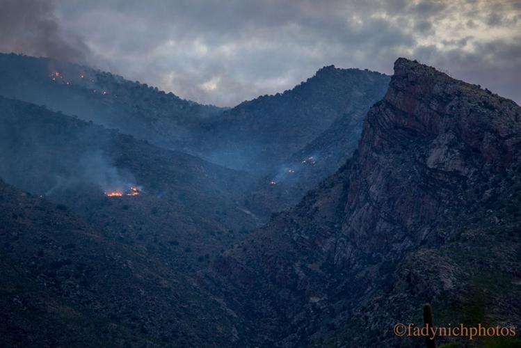 Reader photos: Finger Rock fire