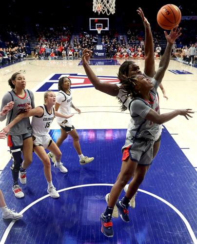University of Arizona vs Colorado, womens basketball