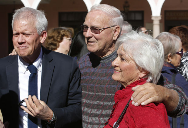 Ceremony for mass shooting victims