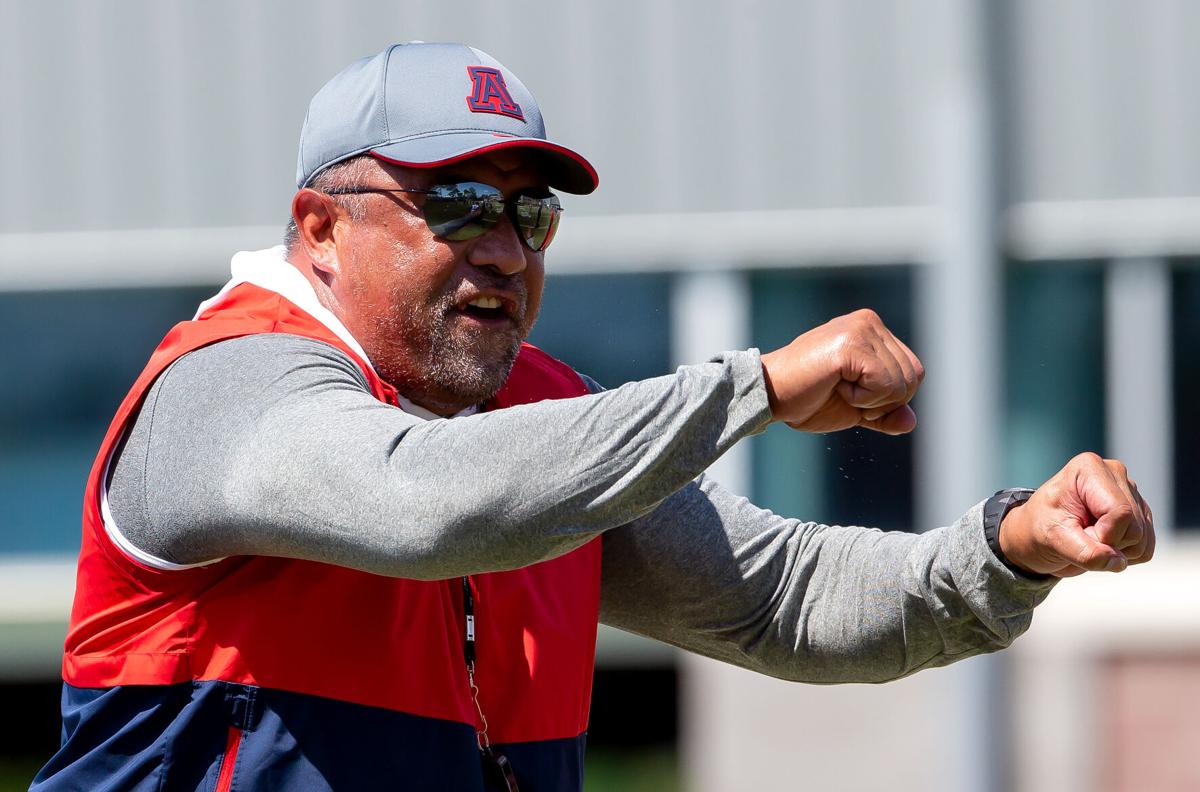 University of Arizona football practice, 2022