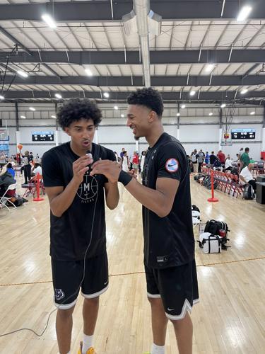 Aden Diggs and Cameron Holmes at Section 7