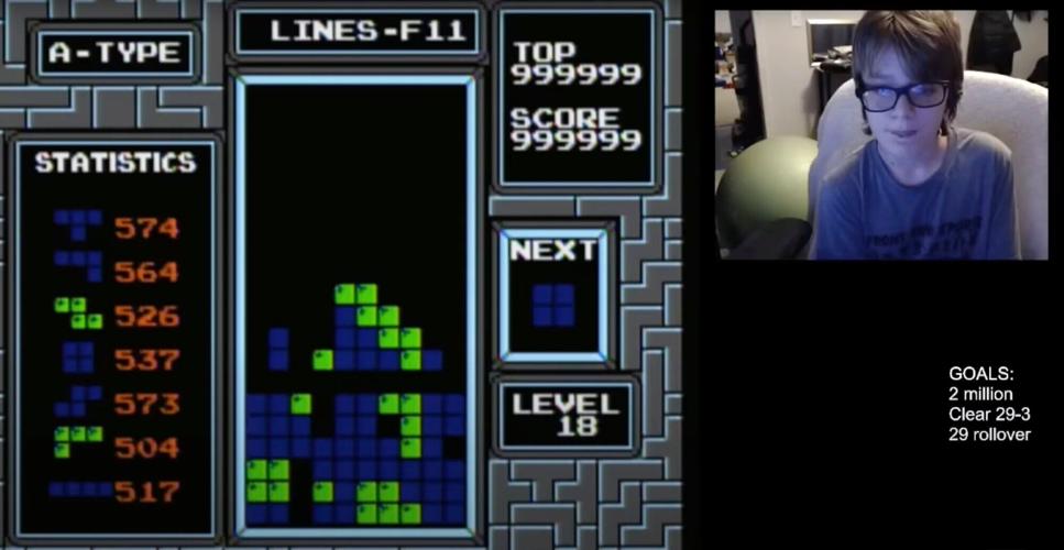 Tetris Record 13 Year Old