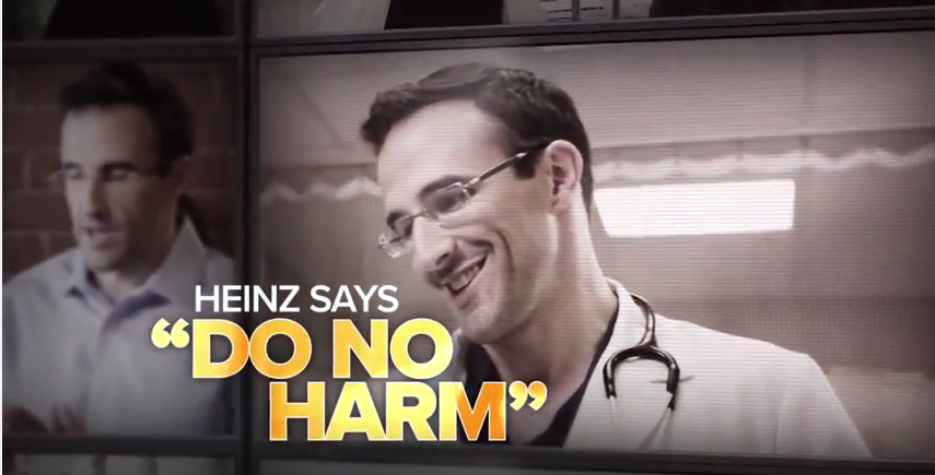 TV Ad: "Harmful actions"