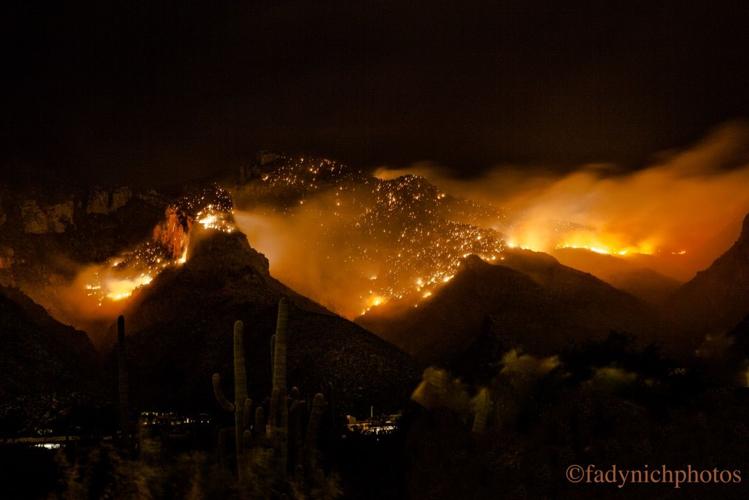 Reader photos: Finger Rock fire