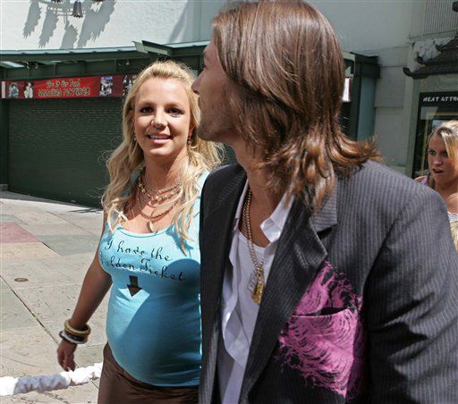 Britney Spears' pregnancy test