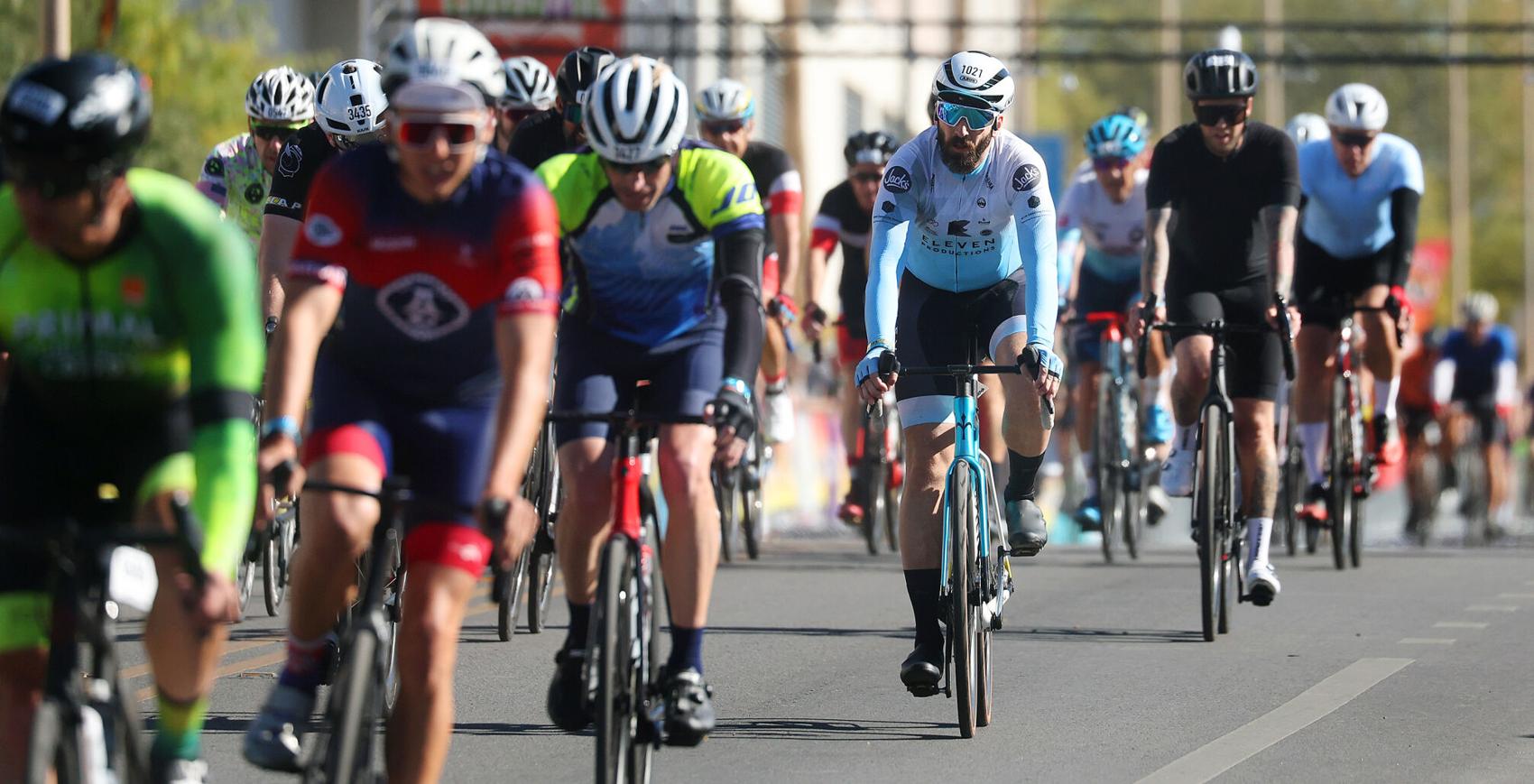 El Tour de Tucson finish line Nov. 23, 2024