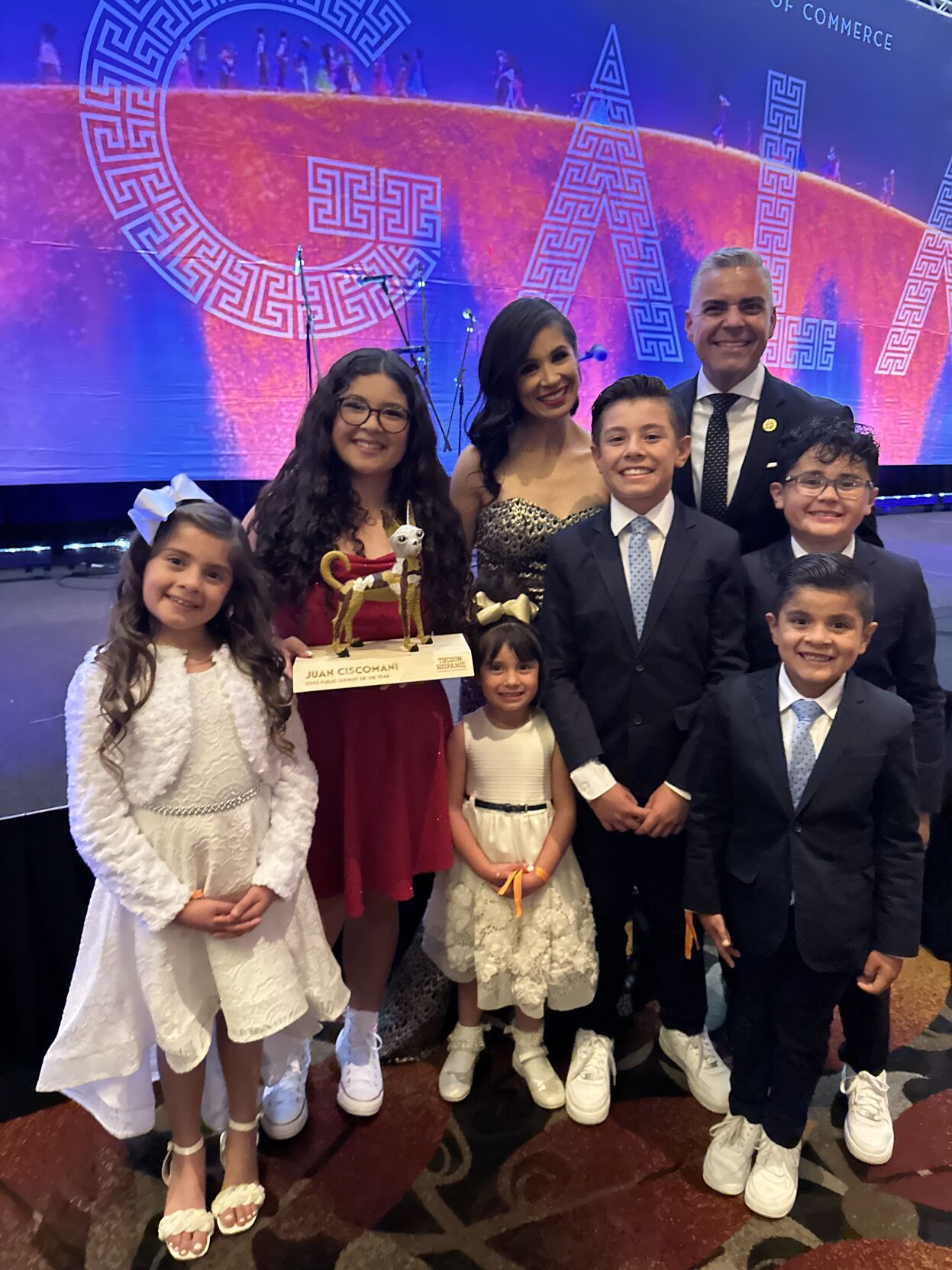 Congressman Juan Ciscomani and family