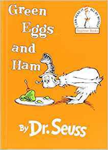 "Green Eggs and Ham" by Dr. Seuss, publicity photo