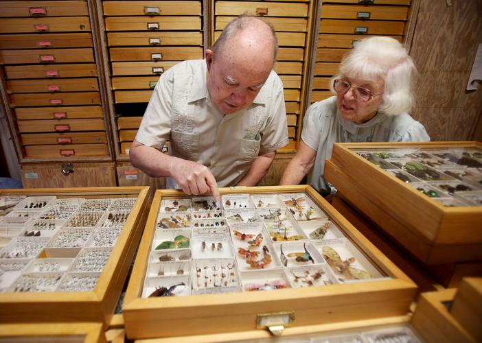 Entomologists Charlie and Lois O'Brien