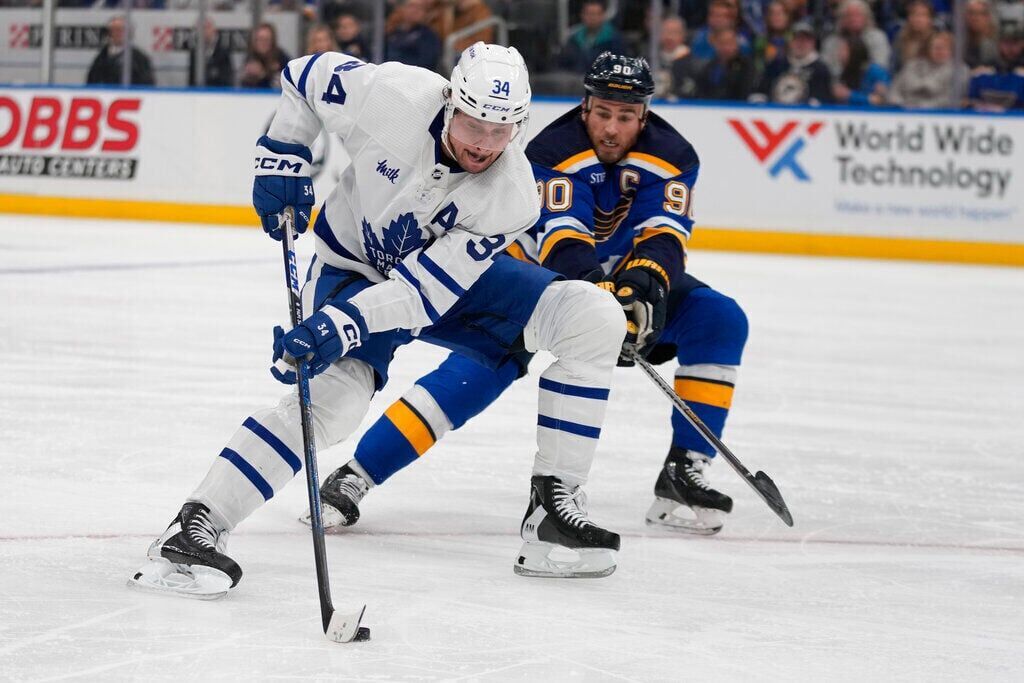 Maple Leafs Blues Hockey