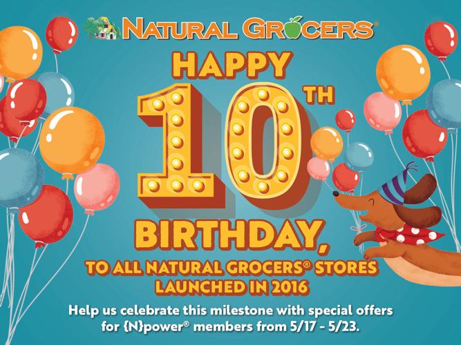 Natural Grocers® Celebrates 10-Year Anniversary of More Than 20 Stores, May 17-23, 2026
