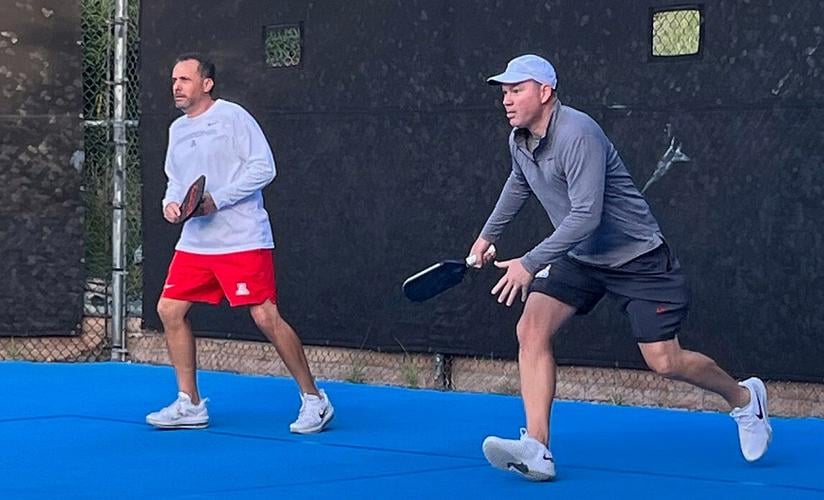 Tommy Lloyd Jedd Fisch pickleball