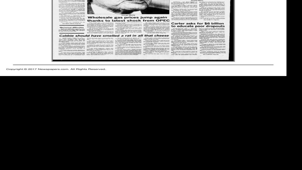 Arizona Daily Star front page Jan. 11, 1980