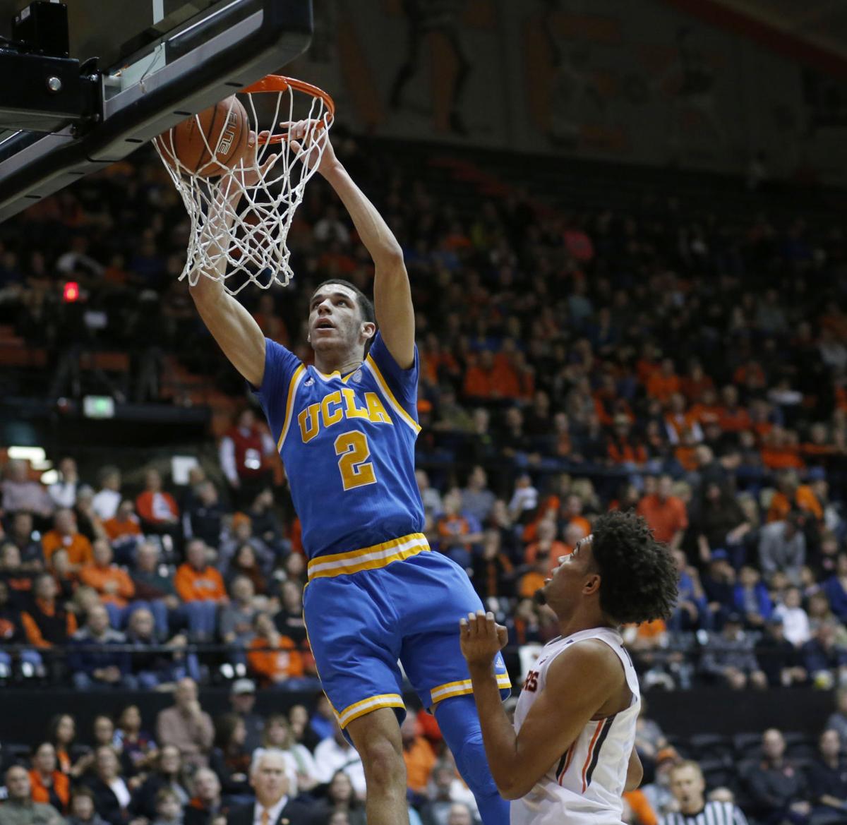 UCLA Oregon St Baskeball