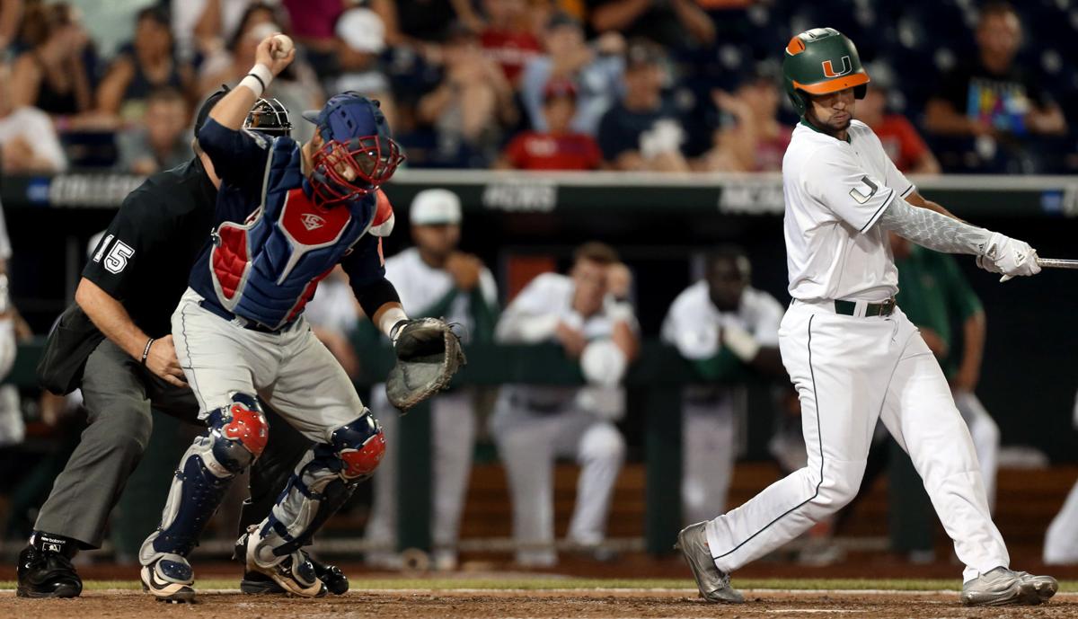 Arizona vs. Miami in College World Series