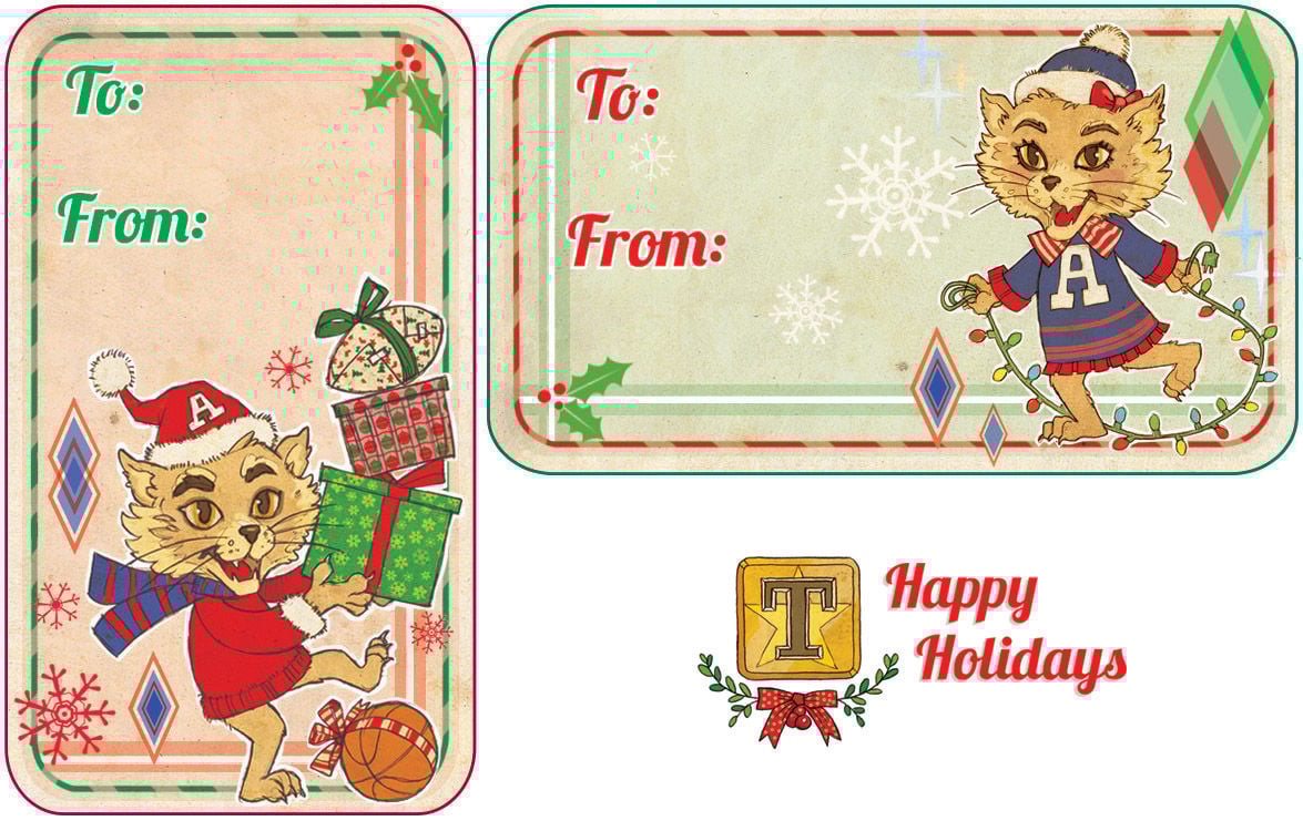 Print Your Own Wilbur And Wilma Gift Tags Holidays In Tucson Print Your Own Wilbur And Wilma Gift Tags Holidays In Tucson