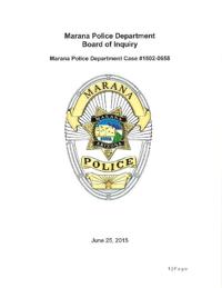 Board of Inquiry report