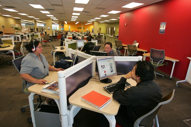 $1M makeover increases space, traffic to PCC downtown library   